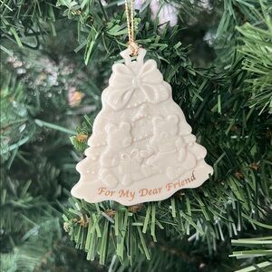 Lenox “For My Dear Friend” Christmas Tree Ornament